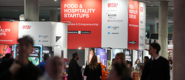 Deu start-ups catalanes seleccionades per Agricultura presenten les seves solucions innovadores als reptes del sector agroalimentari a la fira Alimentaria