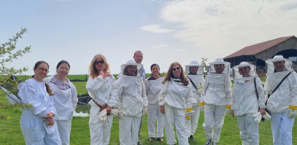 Participants de la cinquena reunió internacional del projecte bestHONEY a la Université de Technologie de Compiègne (UTC)