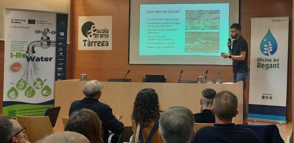 La jornada es va celebrar a l’Escola Agrària de Tàrrega, organitzada per l’Oficina del Regant