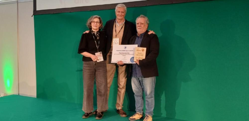 El director del Parc natural, Toni Curcó, va recollir el guardó a Còrdova.